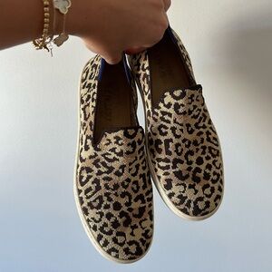 Rothy’s The Original Slip On Sneaker Leopard Print